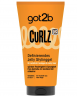 GOT2B Jelly Stylinggel Curlz 150ml, Гель для кудрявых и вьющихся волос, упругие локоны, антифриз эффект и естественная фиксация волос, 150 мл
