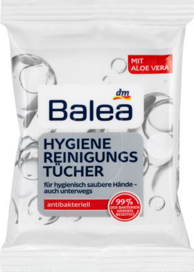 Balea (Балеа) Гигиенические Очищающие салфетки, 10 st