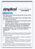 Simplicol Expert Farb-Fixierer 2st, Фиксатор краски для ткани, закрепление цвета, усиление стойкости, для стирки 40C, 90 мл x 2 штуки