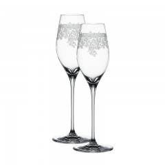 Spiegelau Spiegelau Arabesque Champagnerglas Set 2-tlg. h: 265 mm / 300 ml Набор бокалов для шампанского Spiegelau Arabesque 2 шт. высота: 265 мм / 300 мл