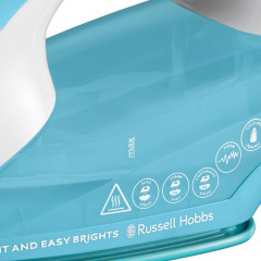 RUSSELL HOBBS RUSSELL HOBBS Dampfbugeleisen 26482-56 Light and Easy Brights Aqua, 2400 W blau Паровой утюг RUSSELL HOBBS 26482-56 Light and Easy Brights Aqua, 2400 Вт