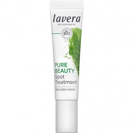 LAVERA PURE BEAUTY Spot Treatment, 15 ml, Лавера Точечное средство против несовершенств для кожи с несовершенствами и жирным блеском, цинк и био-мята, 15 мл