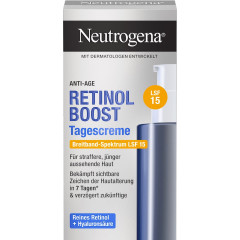 Neutrogena Anti-Age Retinol Boost Tagescreme LSF 15, 50 ml, Neutrogena Retinol Boost Дневной крем с ретинолом, гиалуроновой кислотой и SPF 15, 50 мл