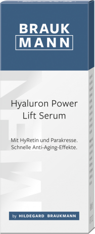 Braukmann Hyaluron Power Lift Serum, 30 ml, Hildegard Braukmann сыворотка для лица с гиалуроновой кислотой, для нормальной и обезвоженной кожи, для мужчин, 30 мл