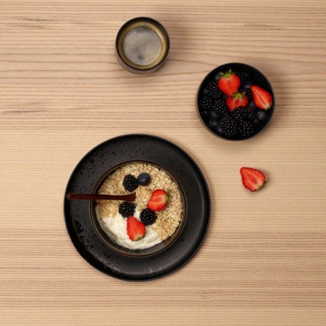ASA SELECTION ASA Coppa Kuro Dessertteller d: 21 cm / h: 1,5 cm Десертная тарелка ASA Coppa Kuro д: 21 см / высота: 1,5 см