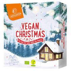 Landgarten Bio Vegan Christmas Adventskalender, Landgarten Bio Vegan Christmas органический веганский адвент-календарь 2026, 24 снека, 380 г