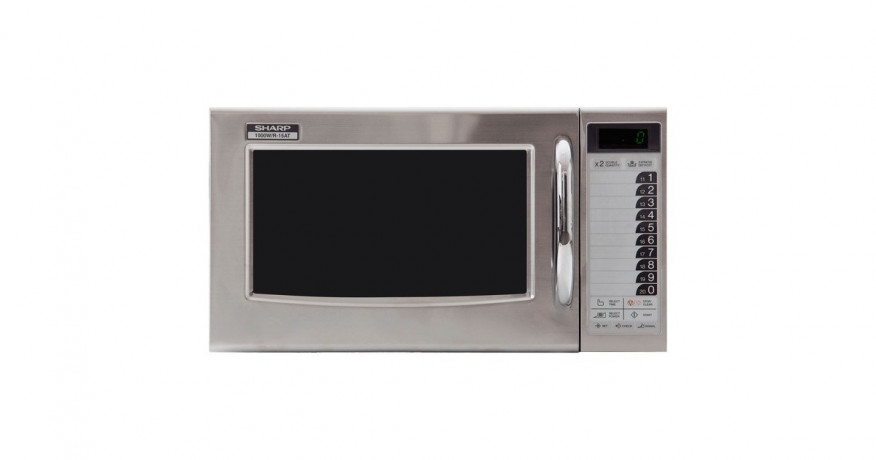 Sharp Sharp R15AT, Mikrowelle edelstahl  edelstahl Sharp R15AT, нержавеющая сталь для микроволновой печи.