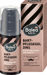 Balea MEN Bartpflege Gel-2in1, 50 ml, Гель 2 в 1 для увлажнения бороды и кожи лица, 50 мл
