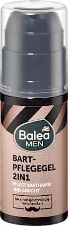 Balea MEN Bartpflege Gel-2in1, 50 ml, Гель 2 в 1 для увлажнения бороды и кожи лица, 50 мл