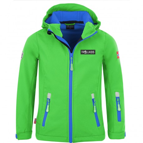 TROLLKIDS Kinder Softshelljacke OSLOFJORD Детская куртка софтшел OSLOFJORD
