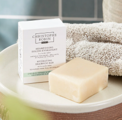 Christophe Robin Hydrating Shampoo Bar Aloe Vera 100 g Шампунь-мыло Алоэ вера 100 г