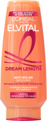 L'Oreal Paris Elvital Dream Length Super Aufbau Spuelung, 250 ml, Укрепляющий кондиционер для длинных волос против ломкости, с растительными протеинами и касторовым маслом, 250 мл