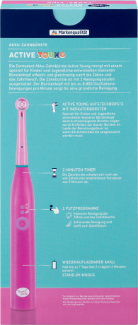 Dontodent Akku Zahnbürste Active Young Зубная щетка на батарейках, 1 шт