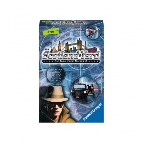 Ravensburger Mitbringspiel Scotland Yard Возьмите с собой игру Скотленд-Ярд