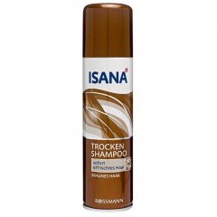 ISANA Trockenschampoo Сухой Шампунь для каштановых волос, 200 мл