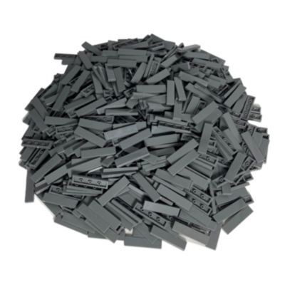 LEGO LEGO 1x4 Fliesen Dunkelgrau - 50 Stuck - Dark bluish grey tile 2431 LEGO 1x4 Tiles Dark Grey - 50 штук - Темно-голубовато-серая плитка 2431