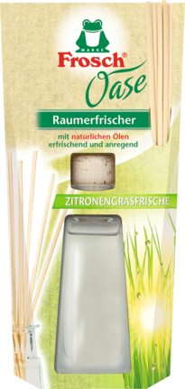 Frosch Duftstäbchen Raumerfrischer Zitronengras Nachfüller, 90 ml Освежитель воздуха Лимонная трава Оригинальный, 90 мл