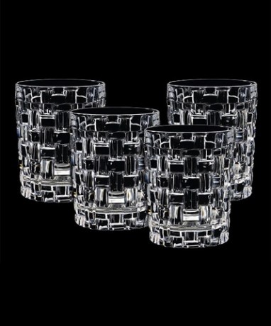 Nachtmann Bossa Nova Whisky Becher Glas, Нахтман Босса Нова Набор стаканов для виски, 330мл, 4 шт