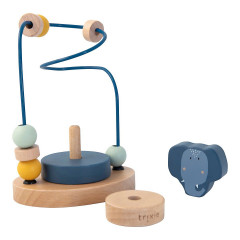 trixie Holz Motorikschleife Mrs. Elephant Деревянная петля для рукоделия Миссис Слон