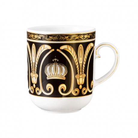 Tettau Tettau Rondo / Liane Pompoos Black Becher mit Henkel 0,27 L Tettau Rondo / Liane Pomp??s Черная кружка с ручкой 0,27 л