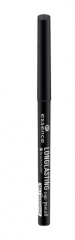 essence cosmetics Eyeliner long lasting eye pencil 18hr+waterproof, Эссенс Автоматический карандаш для глаз водостойкий, black fever 01, 0,28 г