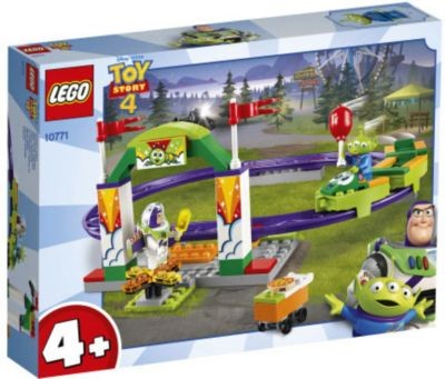 LEGO LEGO Juniors 10771 Toy Story 4: Buzz wilde Achterbahnfahrt LEGO Juniors 10771 История игрушек 4: Дикие американские горки Базза
