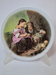 Heinrich Декоративная тарелка &quot;Продавщица цветов&quot;, 21,5 см, Германия, 1960-70гг.