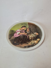 Heinrich Декоративная тарелка &quot;Продавщица цветов&quot;, 21,5 см, Германия, 1960-70гг.