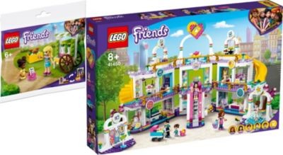 LEGO Friends 2er Set: 30413 Blumenwagen - Polybag + 41450 Heartlake City Kaufhaus Набор «Друзья» из 2 предметов: 30413 Цветочная тележка — полиэтиленовый пакет + 41450 Универмаг Heartlake City