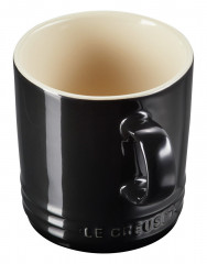 Le Creuset LE CREUSET Becher Schwarz Glanzend schwarz LE CREUSET кружка глянцевая черная
