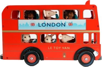 Le Toy Van London Bus aus Holz Лондонский деревянный автобус