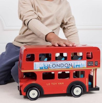 Le Toy Van London Bus aus Holz Лондонский деревянный автобус