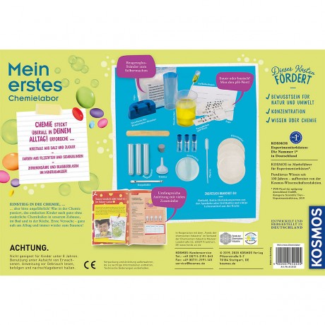 Kosmos Mein erstes Chemielabor Моя первая химическая лаборатория