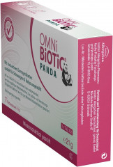 OMNI-BIOTIC Panda 7st, Пробиотик Омни-биотик Панда для беременных женщин и детей с рождения, 4 штамма полезных бактерий, 7 штук х 3г