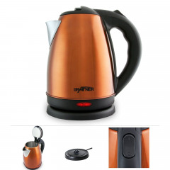 Grafner Grafner Wasserkocher Edelstahl Wasserkocher 1800-2200 Watt 1,8 Liter Kupfer, 1.8 l, 2200,00 W, Edelstahl  Чайник Grafner, нержавеющая сталь, чайник 1800-2200 Вт, 1,8 л, медь, 1,8 л, 2200,00 Вт, нержавеющая сталь