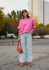 Nike Sportswear WMNS AIR FORCE 1 07 ESO Sneaker low magma orange/elemental pink/burgundy crush/pearl white WMNS AIR FORCE 1 07 ESO Низкие кроссовки женские Оранжевая магма/розовый элемент/бордовый сокрушительный/жемчужно-белый