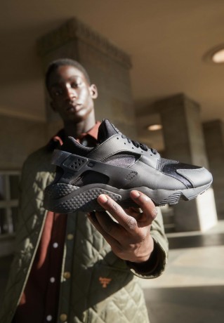 Nike Sportswear AIR HUARACHE UNISEX Sneaker low black/anthracite AIR HUARACHE UNISEX Низкие кроссовки женские черный/антрацит