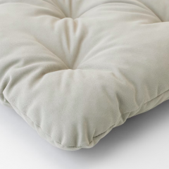 KUDDARNA Stuhlpolster/auben, grau, 36x32 cm 104.110.82, Подушка на стул серая 36х32см, 1 шт