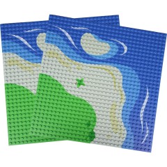 Open Bricks Stapelbare Bauplatte (25 Штабелируемая сборочная плита (25-я