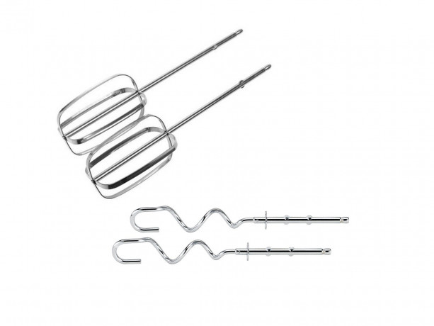 Tristar Tristar Handmixer, 200 W, Hand-Ruhrgerat Ruhrmaschine, 2 Quirle  2 Knethaken Turbo Handruhrer, Sahne schlagen und Teig anruhren ohne Arme oder Handgelenke zu belasten  Ручной миксер Tristar, 200 Вт, ручной миксер, миксер, 2 венчика, 2 крюка для те