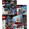 LEGO Marvel Super Heroes 3er Set: 76211 Shuris Sonnenvogel + 76212 Shuris Labor + 76213 Konig Namors Thronsaal Набор из 3 супергероев Marvel: 76211 Солнечная птица Сюри + 76212 Лаборатория Сюри + 76213 Тронный зал короля Нэмора