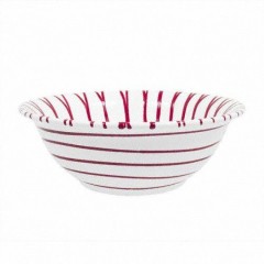 Gmundner Keramik Gmundner Keramik Rotgeflammt Salatschussel d: 20 cm / 0,5 L Салатница Gmundner керамическая красная с пламенем d: 20 см / 0,5 л