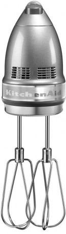 KitchenAid KitchenAid Handmixer 5KHM9212ECU CONTOUR SILVER, 85 W, 9 Stufen  Ручной миксер KitchenAid 5KHM9212ECU CONTOUR SILVER, 85 Вт, 9 уровней