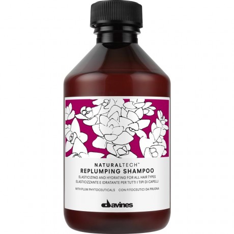Davines (Давинес) Naturaltech Replumping Shampoo Шампунь увлажняющий, 100 мл