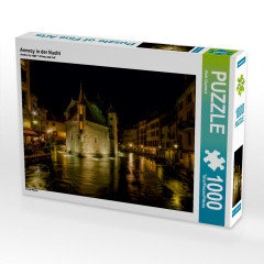 CALVENDO Puzzle CALVENDO Puzzle Annecy in der Nacht Пазл CALVENDO Puzzle Annecy ночью