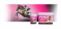 NAF Pink Powder 1400g, Витаминно-пробиотическая кормовая добавка для лошадей и пони (Великобритания), 1,4 кг, порошок, поддержка пищеварения и кондиции с витаминами, пребиотиками и дрожжами