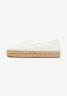 Tommy Hilfiger SIGNATURE MONOGRAM  Espadrilles ecru ПОДПИСЬ МОНОГРАММА Эспадрильи экрю