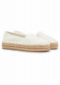 Tommy Hilfiger SIGNATURE MONOGRAM  Espadrilles ecru ПОДПИСЬ МОНОГРАММА Эспадрильи экрю