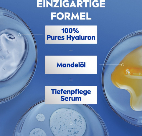 NIVEA Reichhaltige Body Milk, 250 ml, Нивеа Молочко для тела, гиалуроновая кислота и миндальное масло, 72ч увлажнение, 250 мл