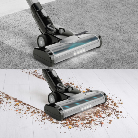 Taurus Akku-Hand-und Stielstaubsauger Taurus Ideal Avant 29.6 Akkustielsauger, beutellos, 180? Grad Bewegungsfreiheit  Беспроводной ручной и стержневой пылесос Taurus Аккумуляторный стержневой пылесос Taurus Ideal Avant 29.6, без мешка, 180? Степень свобо